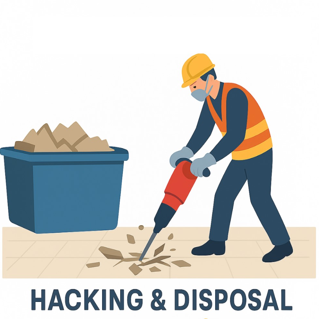 hacking and disposal
